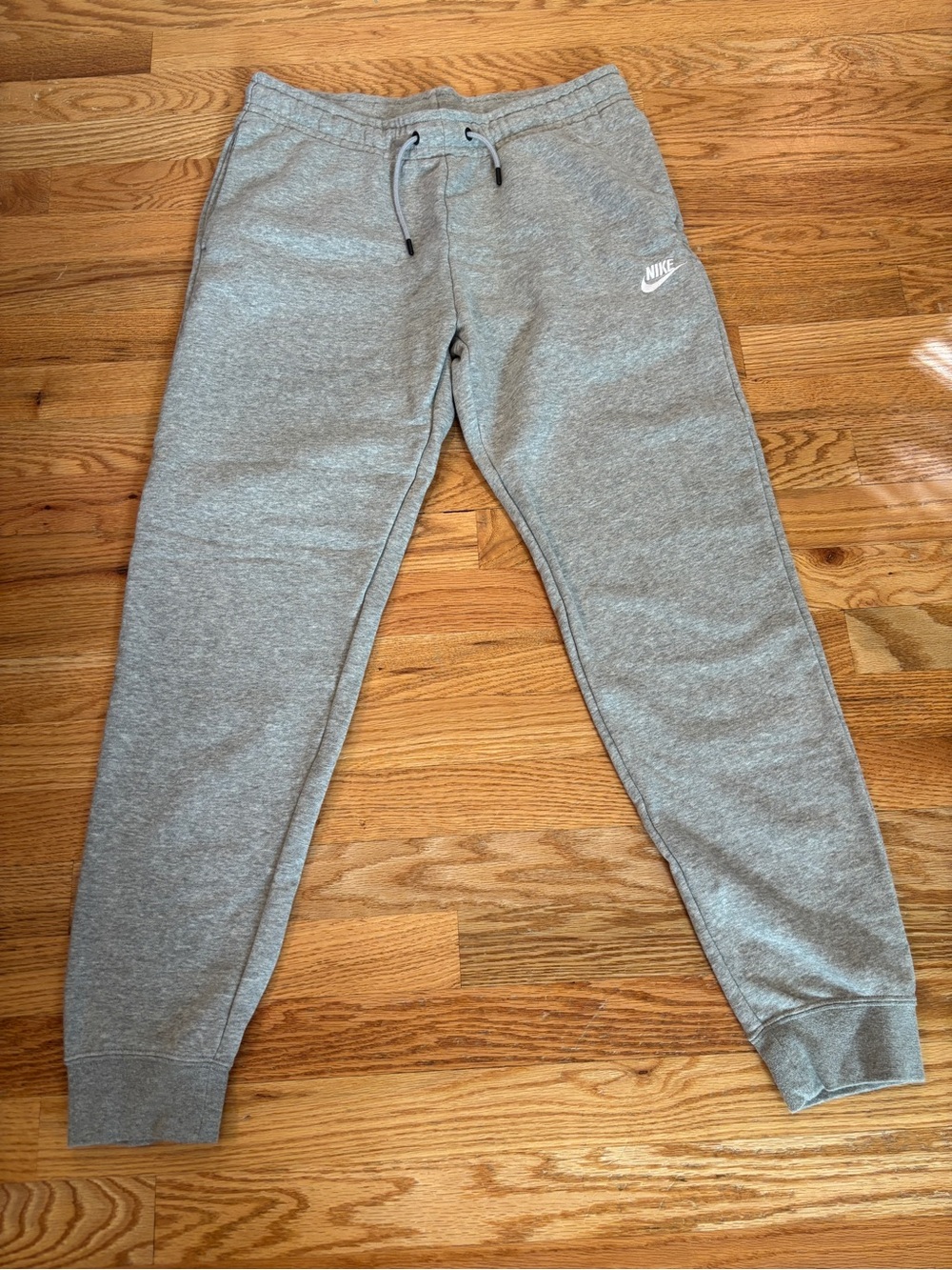 Nike Gray Heather Womens Jogger Sweatpants